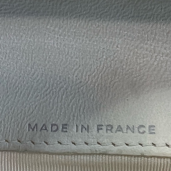 Chanel White Perforated Leather Continental Wallet w/Silver CC Hardware/Logo - Picture 8 of 16